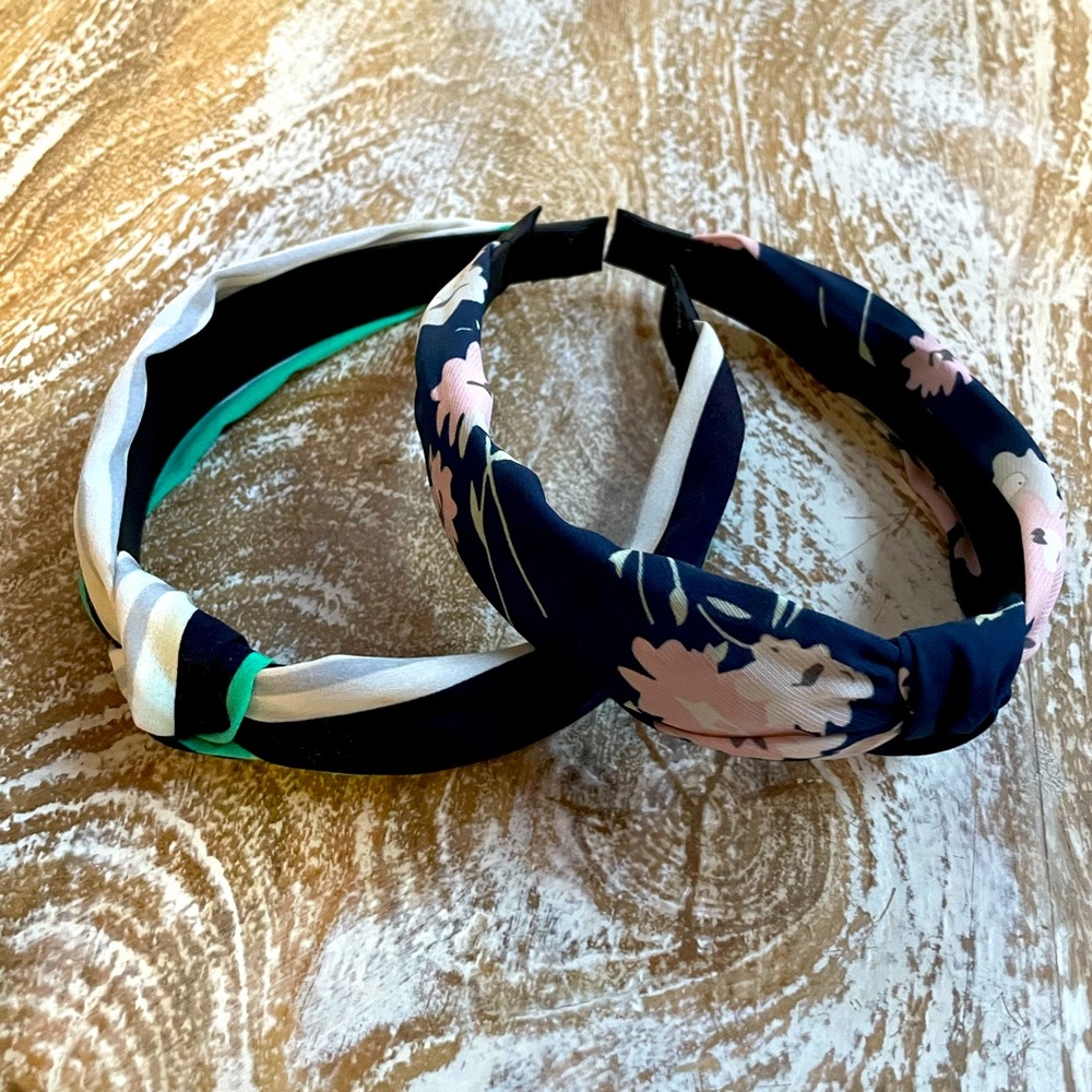 Set of Top Knot Headbands